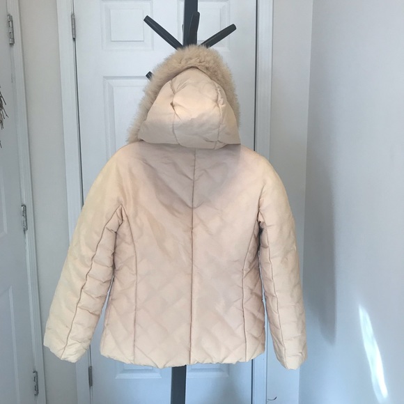 Beige winter jacket - Picture 13 of 16